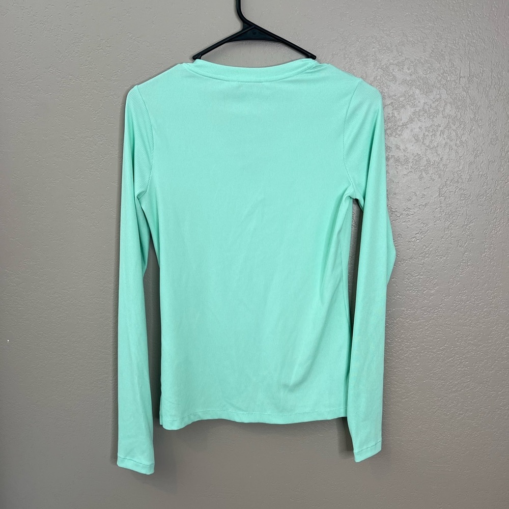 Athleta Uptempo Ribbed Henley - Picture 5 of 6
